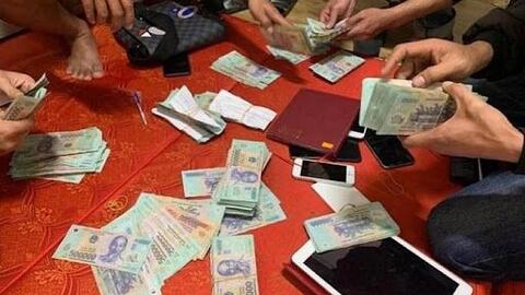 Tạm giữ hình sự 45 đối tượng để điều tra hành vi đánh bạc trong dịp Tết Nguyên đán