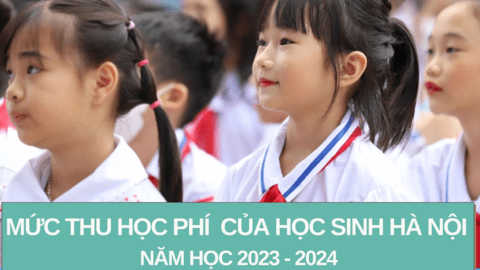 Sắp vào năm học mới, học sinh Hà Nội phải nộp học phí như thế nào?