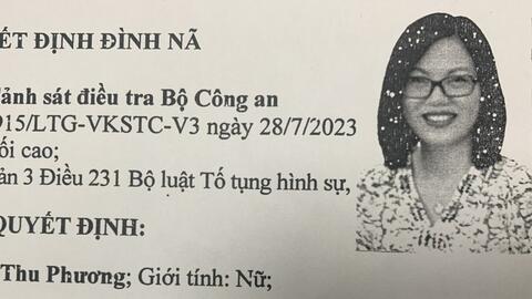 Trước ngày xét xử, Bộ Công an tiếp tục kêu gọi bà Nguyễn Thị Thanh Nhàn AIC ra đầu thú