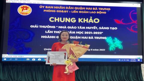 Đánh thức ước mơ, sáng tạo trong mỗi học sinh