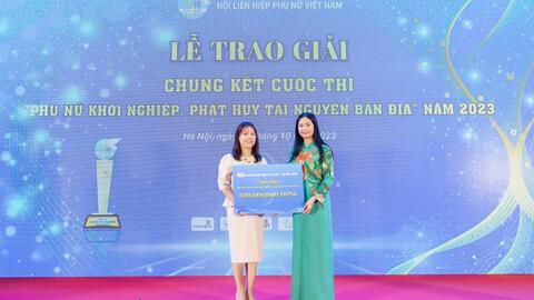 Nâng bước doanh nghiệp nữ chủ, SHB tài trợ Dự án Phụ nữ khởi nghiệp 2023