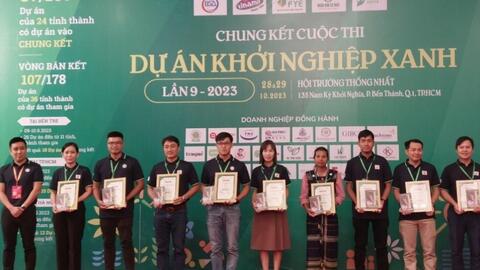 Doanh nông từ 25 tỉnh, thành tranh tài tại chung kết Khởi nghiệp xanh