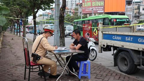 Xử lý 136 trường hợp vi phạm Luật Giao thông trong ngày 3/12