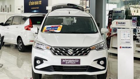 Suzuki Ertiga giảm kỷ lục 130 triệu: Bản AT lần đầu về mốc 478 triệu, rẻ hơn hẳn Xpander