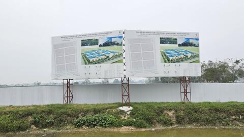 Phân lô, bán nền đất cụm công nghiệp rầm rộ ở huyện ngoại thành Hà Nội