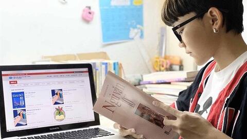 Giáo dục trực tuyến Việt Nam vượt khó đón cơ hội
