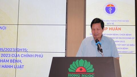 Ngành Y tế Thủ đô tập huấn Luật Khám bệnh, chữa bệnh