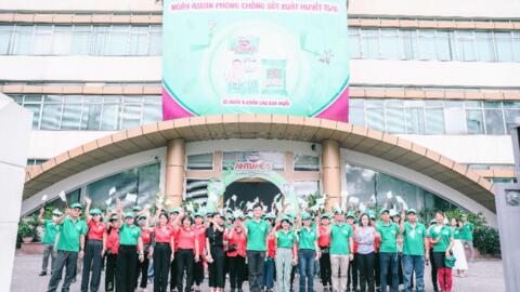 Diana Unicharm hưởng ứng ngày ASEAN phòng chống sốt xuất huyết
