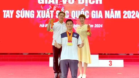 Phạm Quang Huy giành 5 HVC tại Giải vô địch Tay súng xuất sắc quốc gia: Cần chiến lược dài hơi để vươn tầm quốc tế