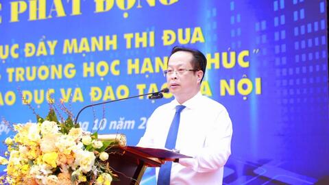 Hà Nội phát động thi đua xây dựng Trường học hạnh phúc