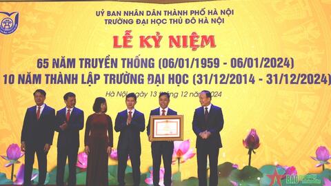 Trường Đại học Thủ đô Hà Nội kỷ niệm 65 năm truyền thống