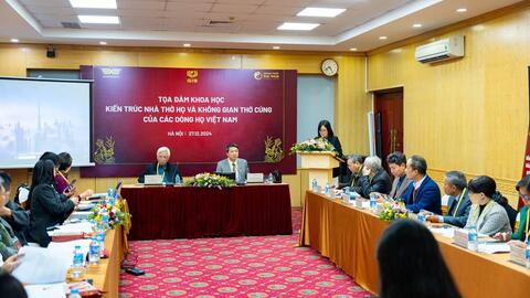Kiến trúc nhà thờ họ và không gian thờ cúng các dòng họ: Chú trọng yếu tố bản sắc văn hóa vùng miền
