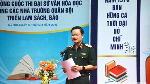 Thư viện Quân đội tổ chức các hoạt động văn hóa đọc
