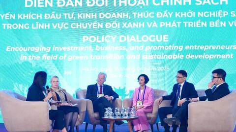 Thúc đẩy khởi nghiệp sáng tạo trong chuyển đổi xanh