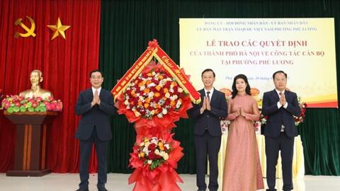Chung sức, đồng lòng xây dựng phường Phú Lương văn minh, hiện đại