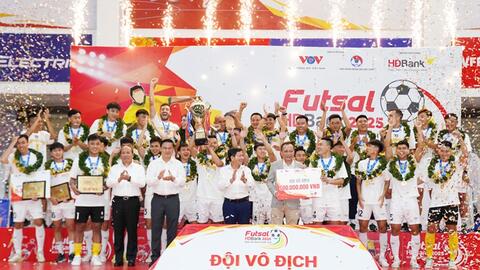 Tín hiệu mừng cho futsal Việt Nam