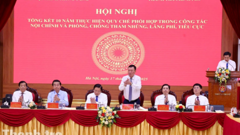 Thực hiện hiệu quả nội dung quy chế phối hợp phòng, chống tham nhũng, lãng phí, tiêu cực