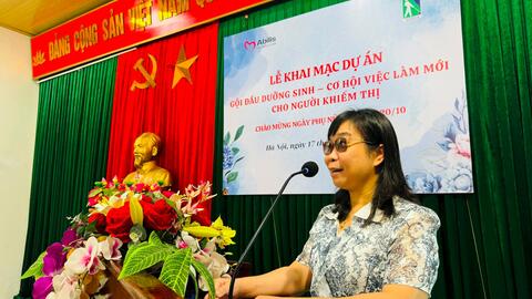 Tạo cơ hội việc làm mới cho người khiếm thị