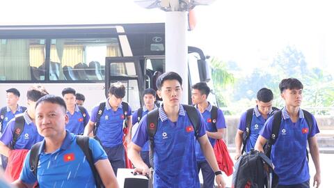 U22 Việt Nam lên đường “săn vàng” SEA Games 33