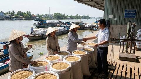 Giá lúa gạo hôm nay 2.12: Thị trường “lặng sóng”, giá cám giảm nhẹ