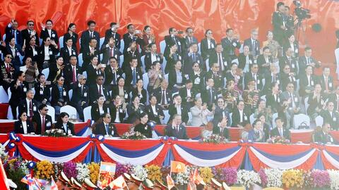 Kỷ niệm trọng thể 50 năm Quốc khánh nước Cộng hòa Dân chủ Nhân dân Lào