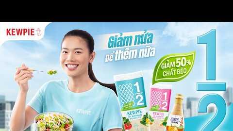 ÁNH VIÊN BẬT MÍ LỐI SỐNG "GIẢM NỬA ĐỂ THÊM NỮA" CÙNG KEWPIE