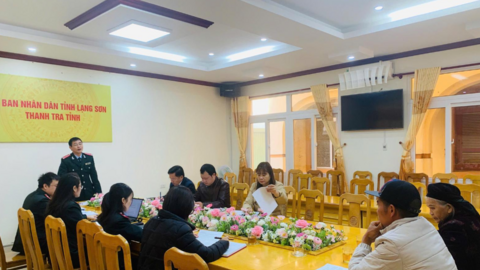 Thanh tra tỉnh Lạng Sơn: Đưa vào sử dụng trên 90% nền tảng số dùng chung của ngành và tỉnh