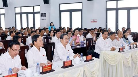 Chủ tịch Quốc hội Trần Thanh Mẫn: Sửa đổi toàn diện Luật Đất đai trong thời gian tới