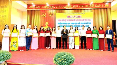 Ngành giáo dục Thanh Liệt sáng tạo, đổi mới, xây dựng môi trường học đường thân thiện