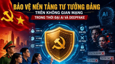 Bảo vệ nền tảng tư tưởng Đảng trên không gian mạng trong thời đại AI và Deepfake