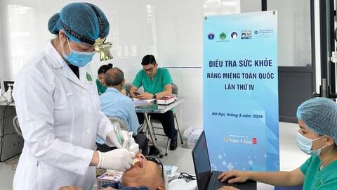 Điều tra sức khỏe răng miệng cộng đồng tại Hà Nội
