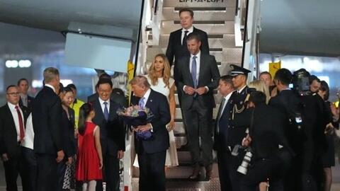 Tổng thống Mỹ Donald Trump tới Bắc Kinh, bắt đầu chuyến thăm cấp nhà nước tại Trung Quốc