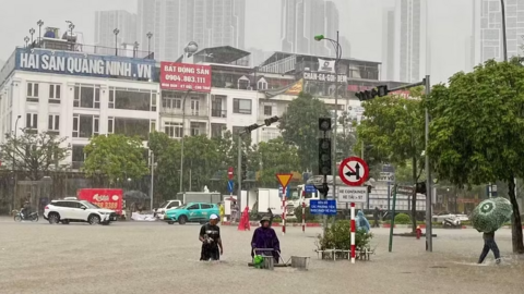 Giải quyết căn cơ bài toán ngập úng đô thị tại Hà Nội