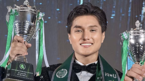 Người mẫu Đỗ Gia Hưng giành danh hiệu Nam vương Hoàn vũ Toàn cầu 2026