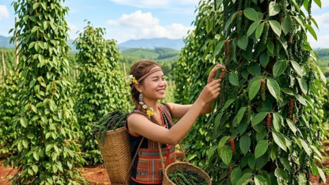 Giá hồ tiêu hôm nay 20.7.2026: Thị trường tiếp tục giữ ổn định