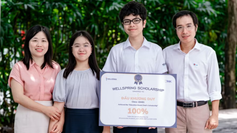 'Thần đồng' cờ vua Việt Nam nhận học bổng gần 2 tỷ đồng để chinh phục Đại kiện tướng