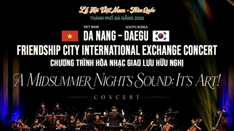 Hòa nhạc Hàn Quốc ‘Âm vang đêm hè’ đến với khán giả Đà Nẵng