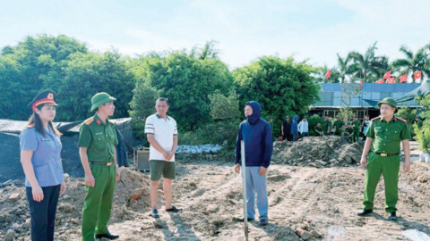 Công an Ninh Bình: Siết chặt quản lý và trấn áp tội phạm môi trường