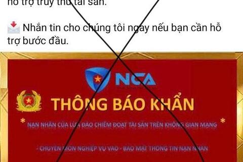 Xuất hiện fanpage giả mạo Hiệp hội An ninh mạng quốc gia để lừa đảo "kép"