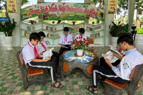 Hà Nội khuyến khích trường học giới thiệu sách cho học sinh hằng tuần