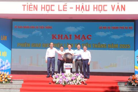 Nhiều cơ hội việc làm cho người dân xã Tiến Thắng