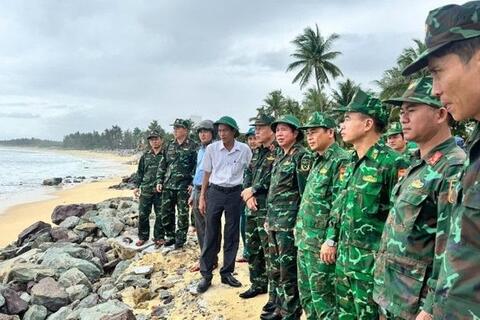 Đắk Lắk ban hành lệnh cấm biển để ứng phó bão số 13