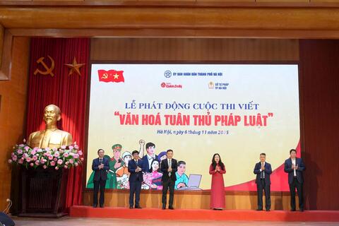 Chung tay xây dựng xã hội thượng tôn pháp luật