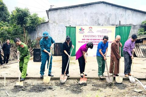 Tuyên Quang: Khởi công xây dựng nhà tình nghĩa tặng hộ nghèo xã Vị Xuyên