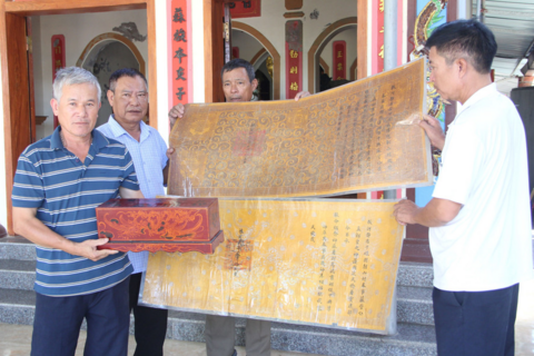 Giải mã sắc phong cổ của một Quận công triều Lê ở Hà Tĩnh