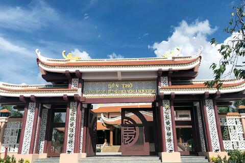 Trùng tu, nâng cấp di tích Đền thờ 10 Anh hùng liệt sĩ khởi nghĩa Hòn Khoai