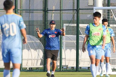 U23 Việt Nam hào hứng tập luyện, sẵn sàng đối đầu U23 Syria