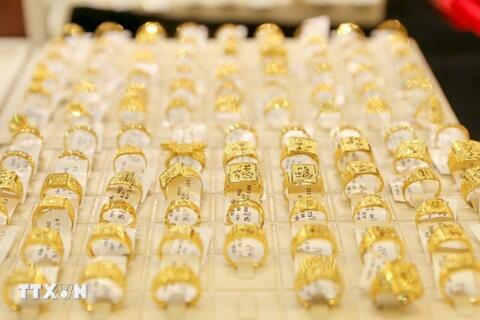 Giá vàng hôm nay (chiều 9-1): Vàng miếng, vàng nhẫn đồng loạt tăng mạnh