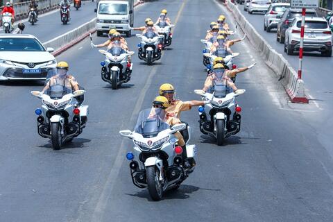 Những tuyến đường nào bị tạm cấm phương tiện phục vụ Đại hội XIV?