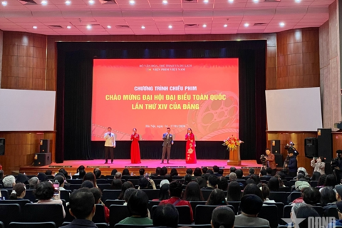 "Đến hẹn lại lên" chiếu khai mạc Chương trình chiếu phim chào mừng Đại hội XIV của Đảng